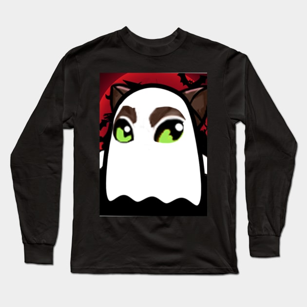 Simba Ghost Long Sleeve T-Shirt by DashyDesigns